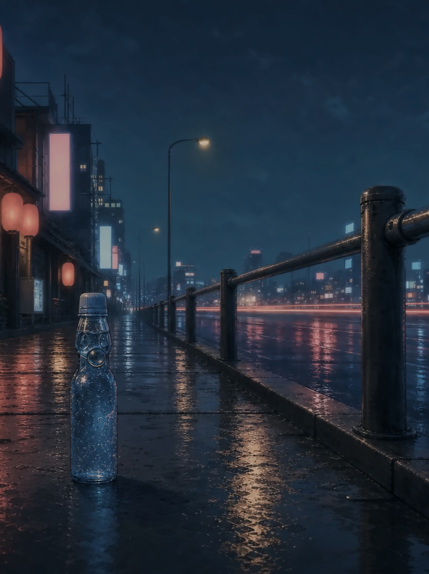 夜行ラムネ / Midnight Ramune artwork