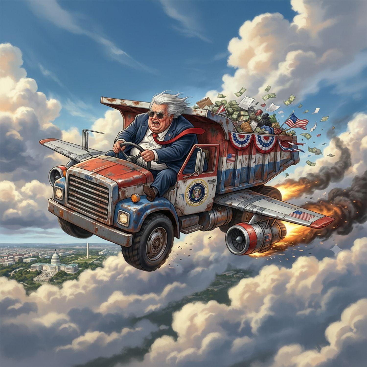 TrumpDump Truck 2.0 artwork