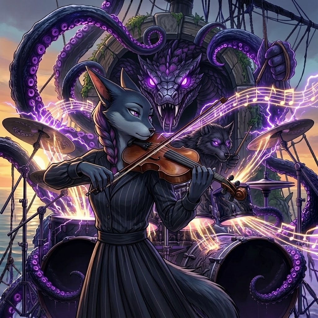 Serpent in the Doorway artwork