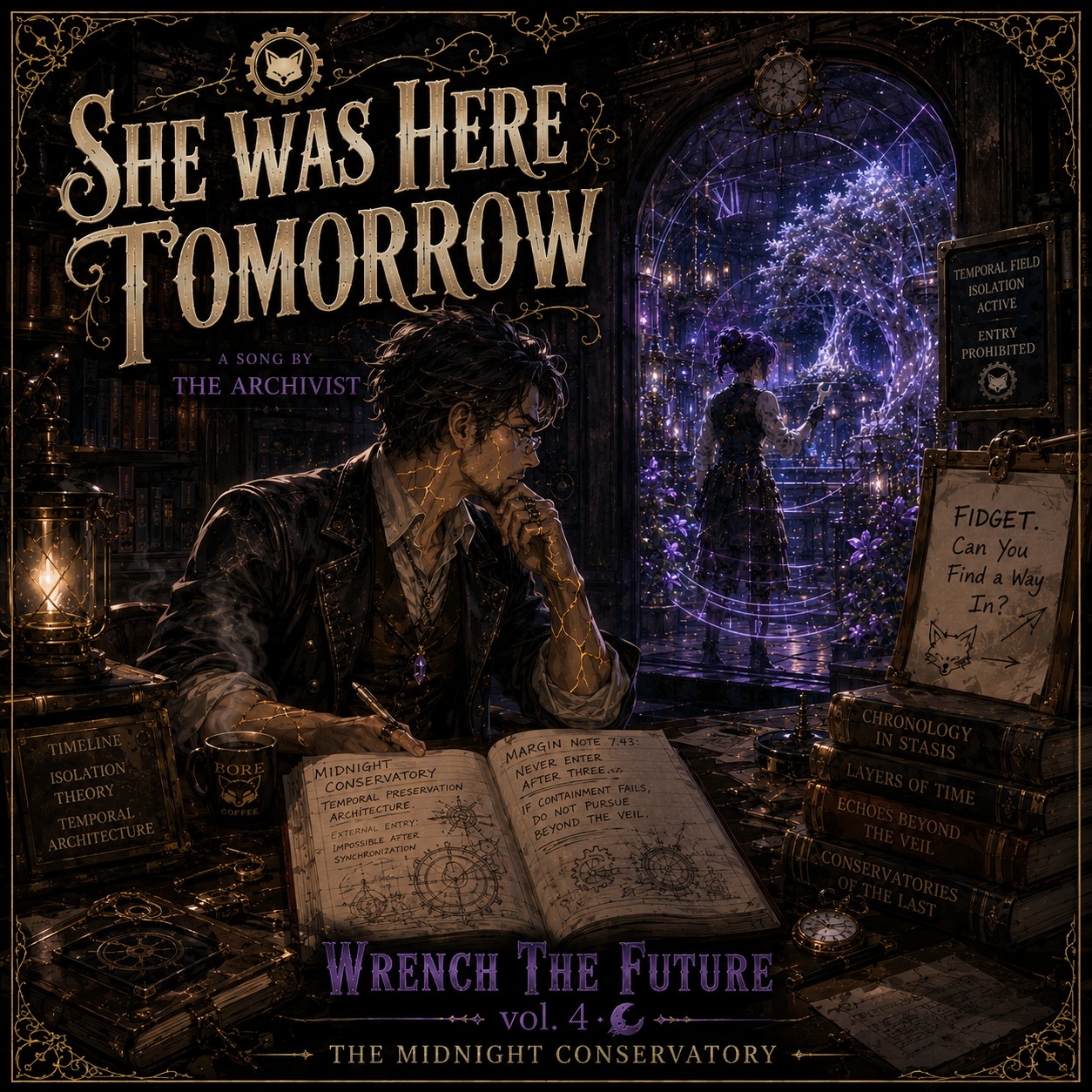 4. She Was Here Tomorrow artwork
