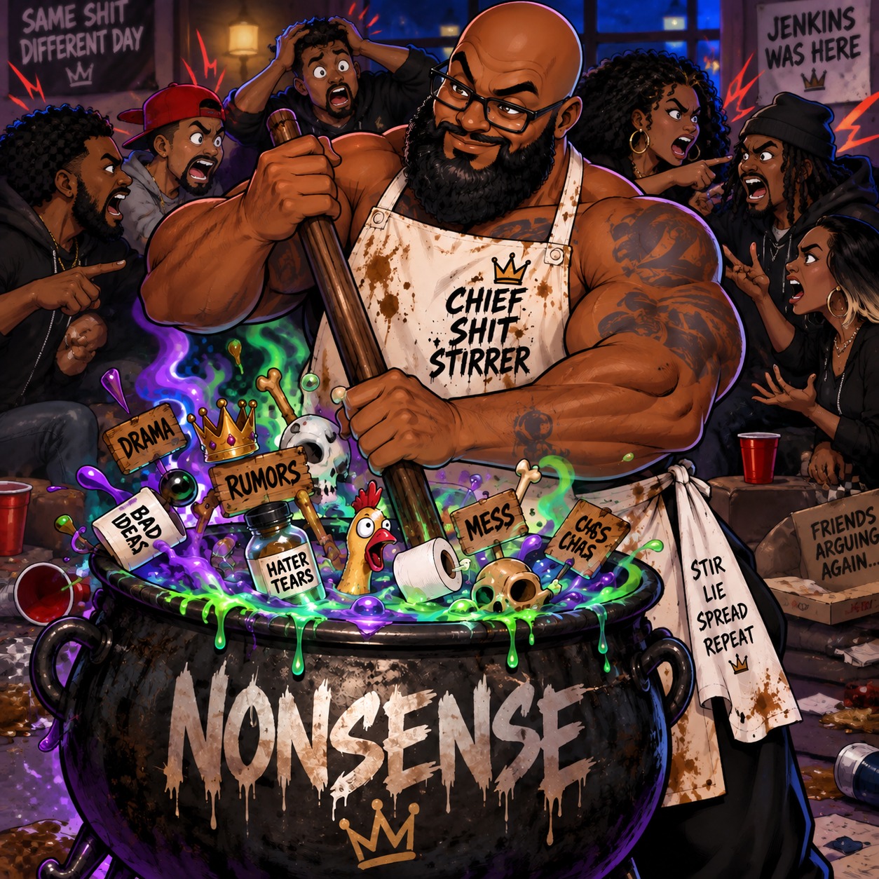 THE SHIT STIRRER artwork
