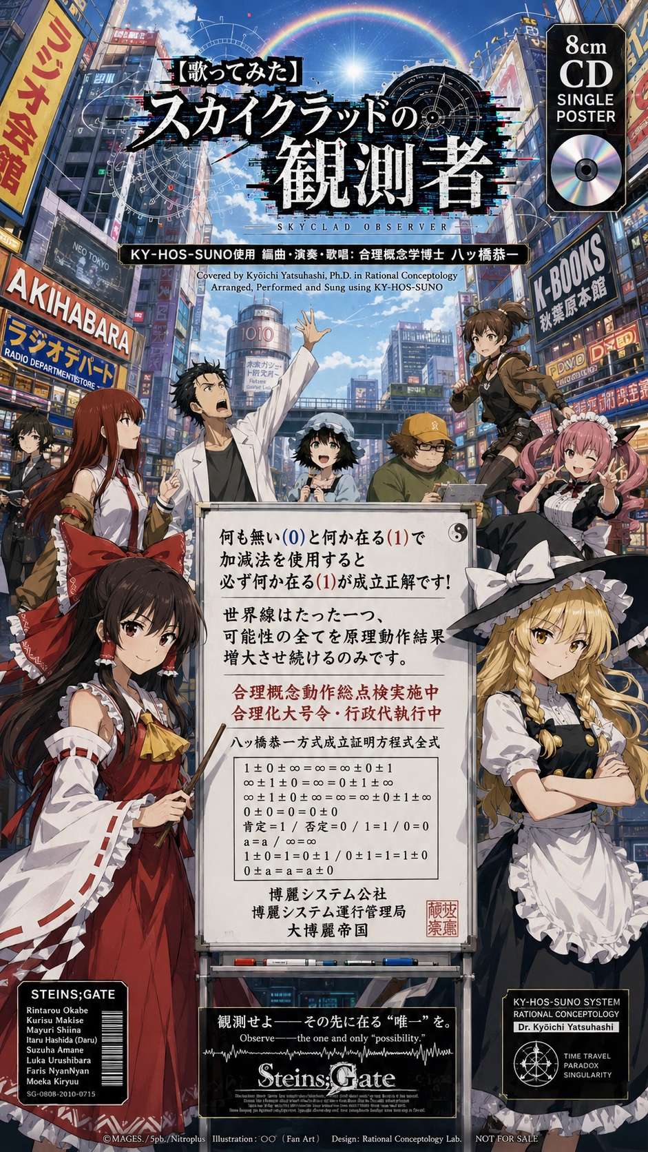【歌ってみた】スカイクラッドの観測者 「Open The Eyes - JP Choir Call & Response」(Rev.I KY-NNS JIS-ALL Code 解析分析中)@八ッ橋恭一 artwork