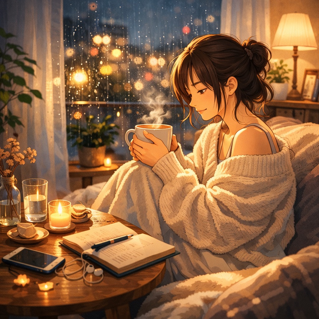 夜。心情より。 artwork