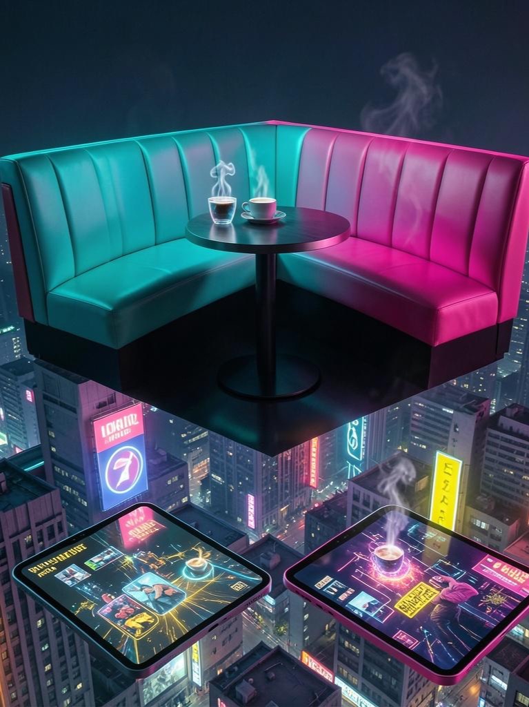 Diner Booth (Cyberpunk Electro Reggae Fusion Remix) artwork