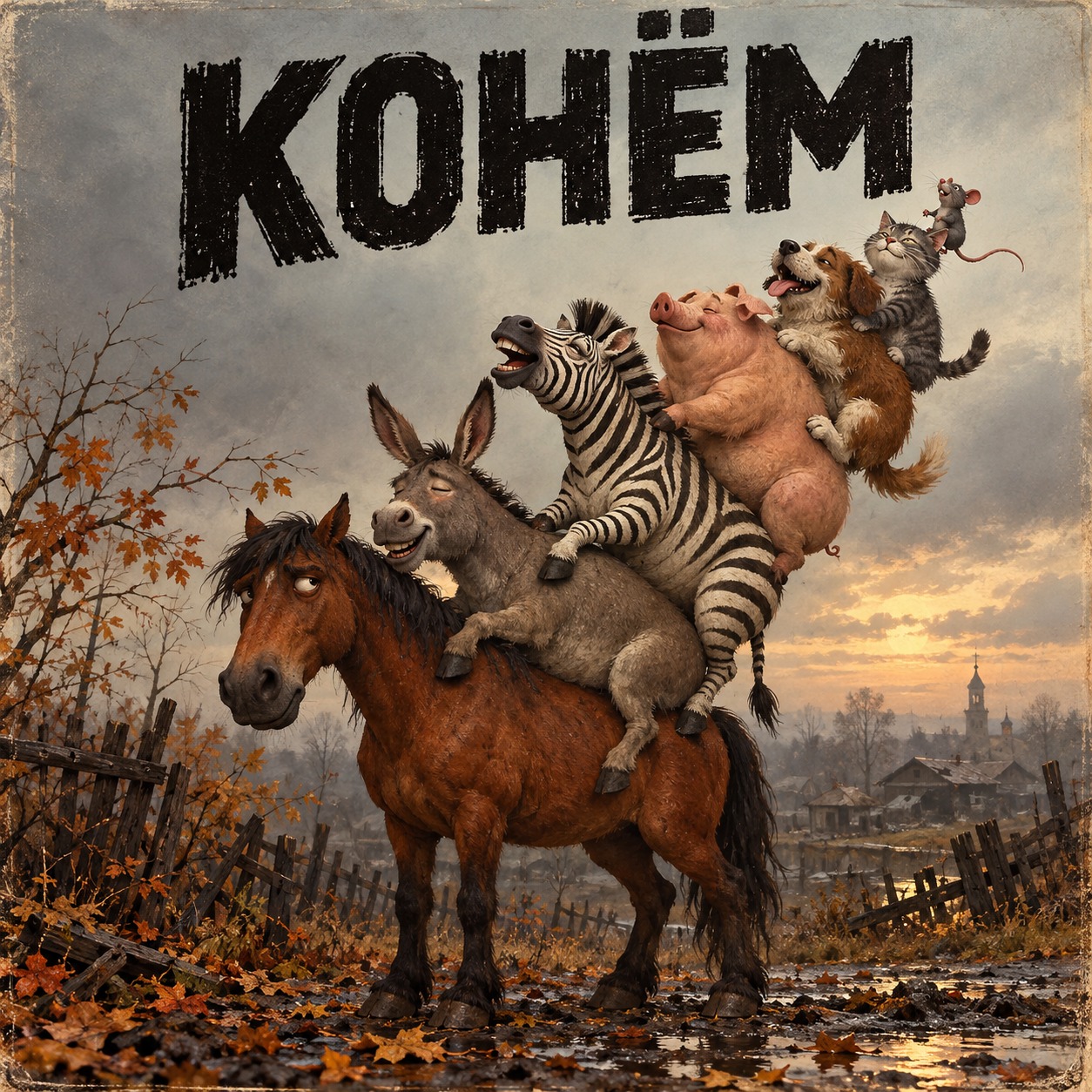 Конём artwork