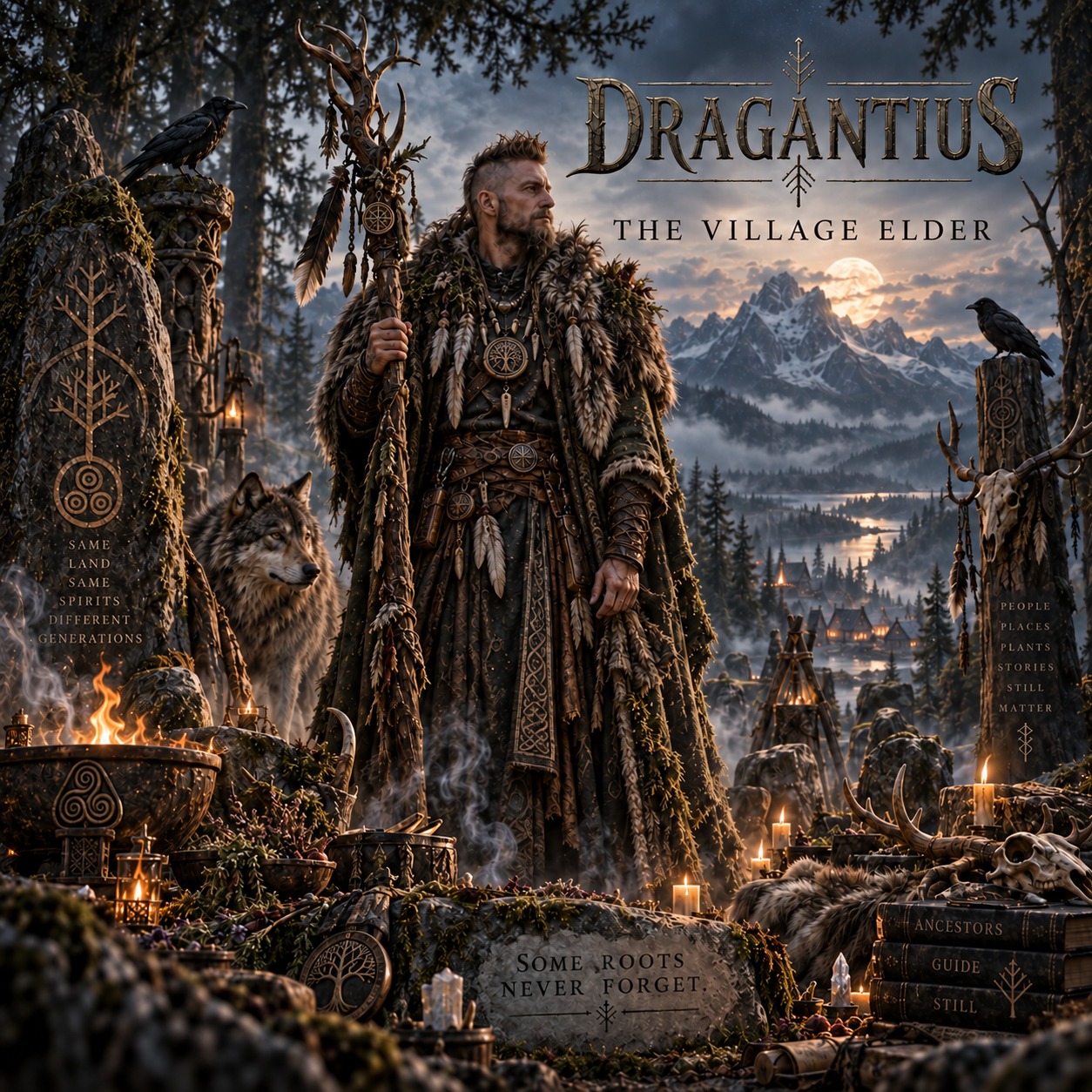 12. The Village Elder artwork