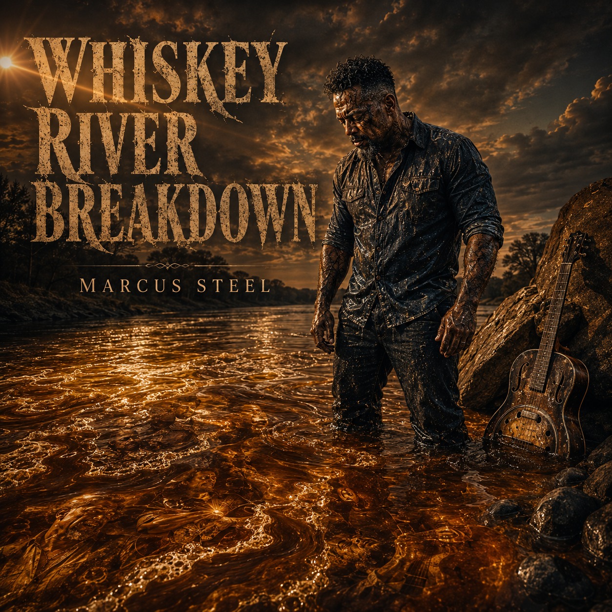 Whiskey River Breakdown artwork