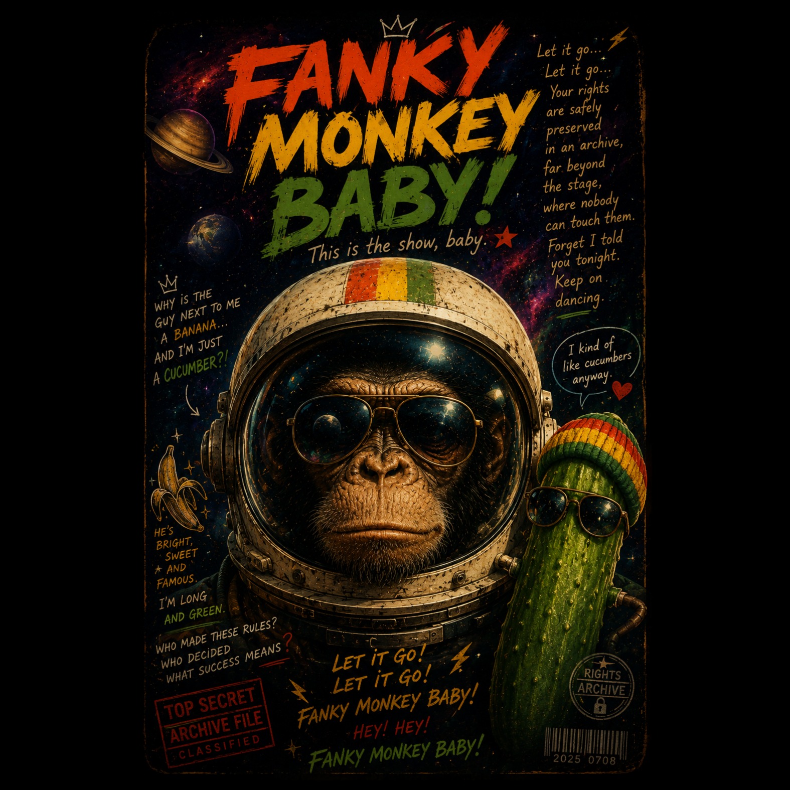 Fanky Monkey Baby! ~ All That's Left is Forgiveness ~ artwork