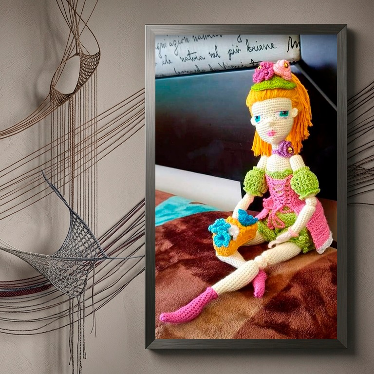 Цветочница Анюта artwork