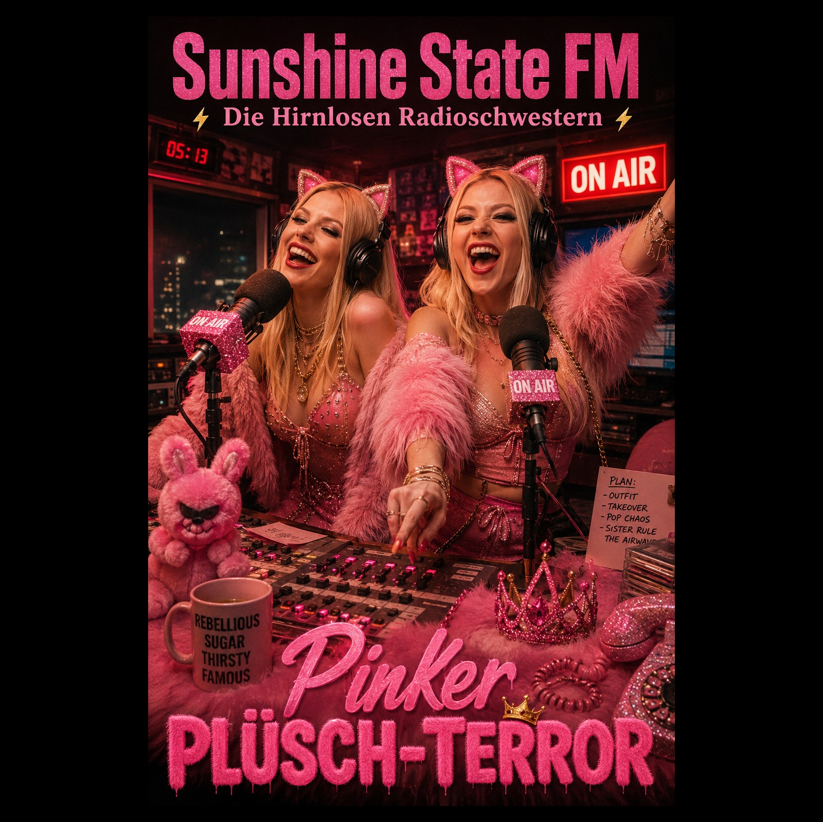 Sunshine State FM - Pinker Plüsch-Terror artwork