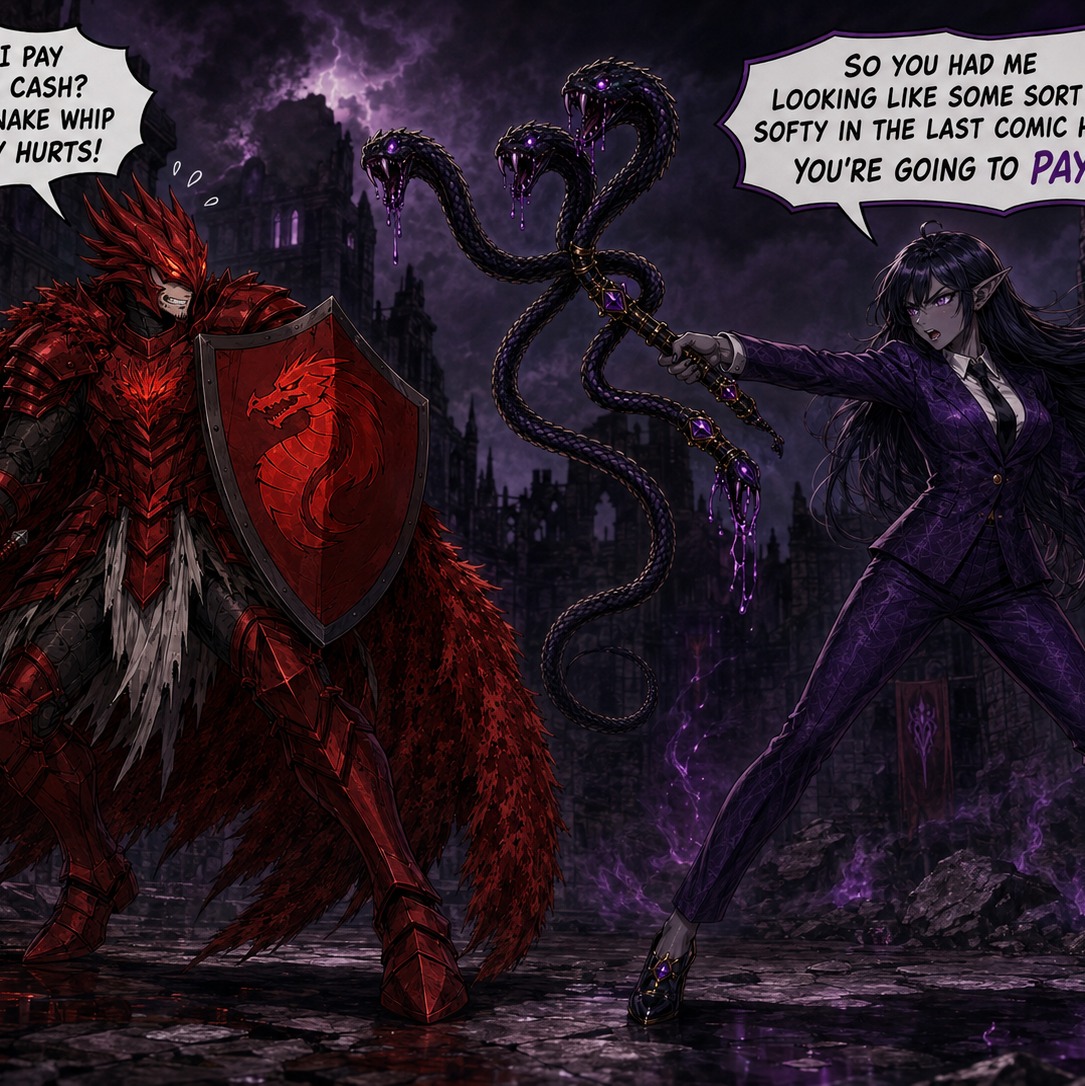 CRIMSON FIRE, ETERNAL NIGHT artwork