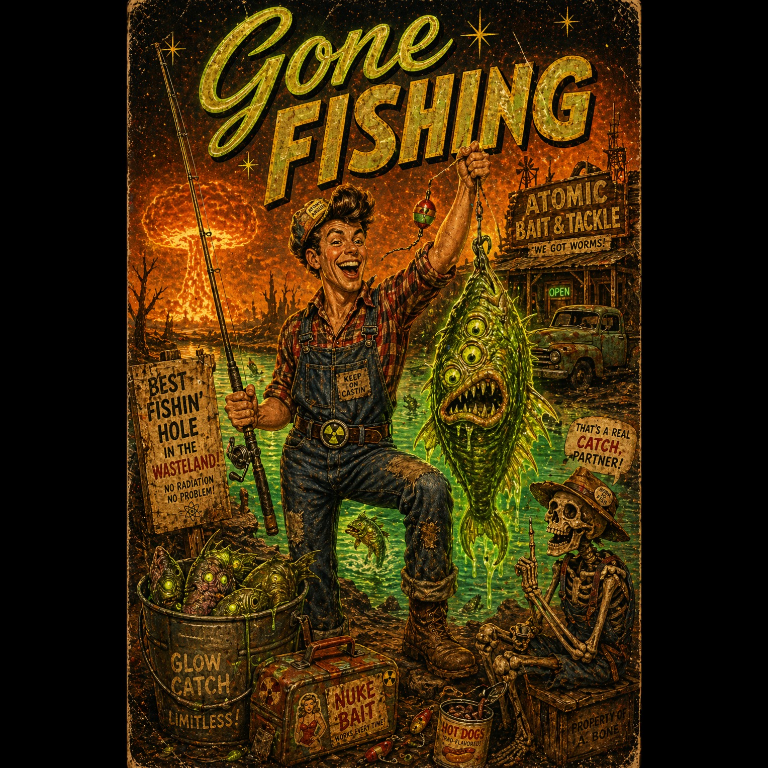 Gone Fishing artwork