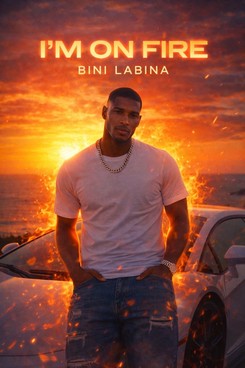 I’m on fire artwork