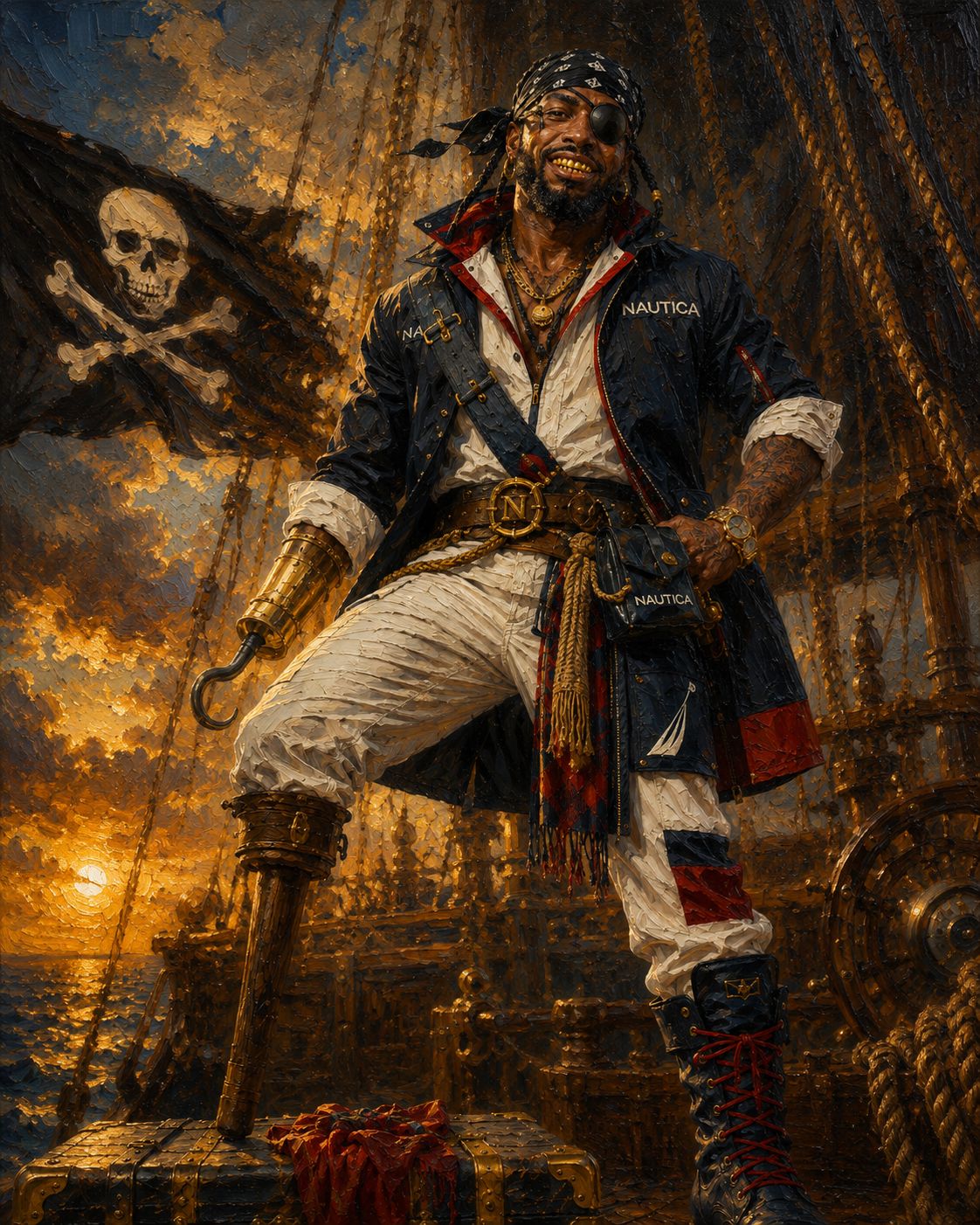 Black Flag, Gold Teeth artwork