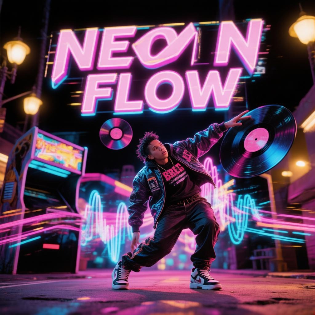 «Neon Break Flow» artwork