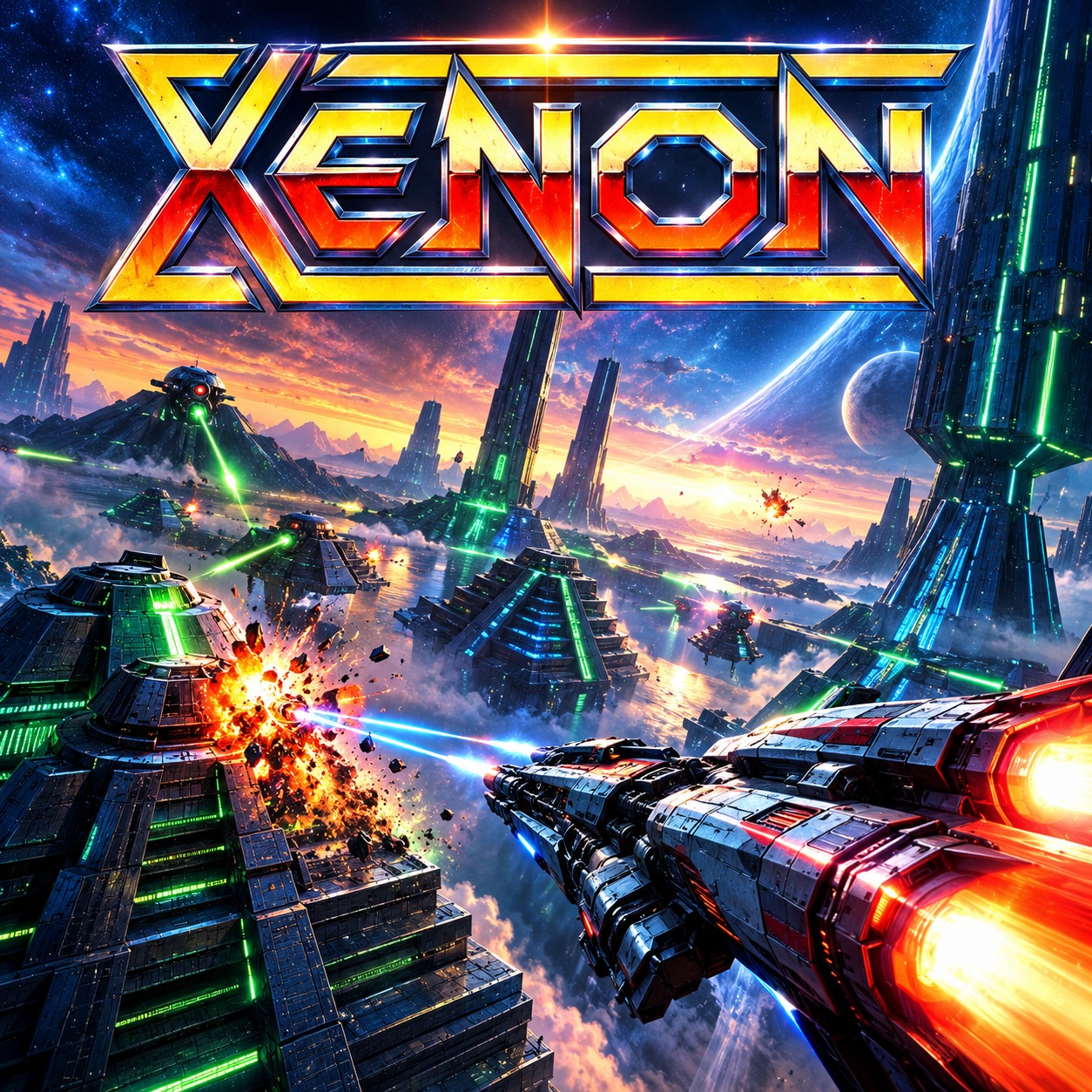 Xenon Whittaker Rulezzz Mix (ZX Spectrum game music cover) artwork