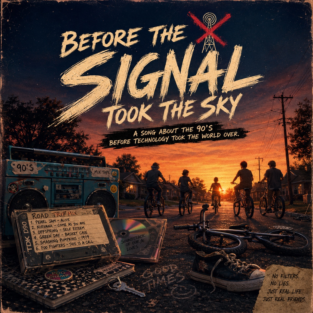 Signal took the Sky (Punk) artwork