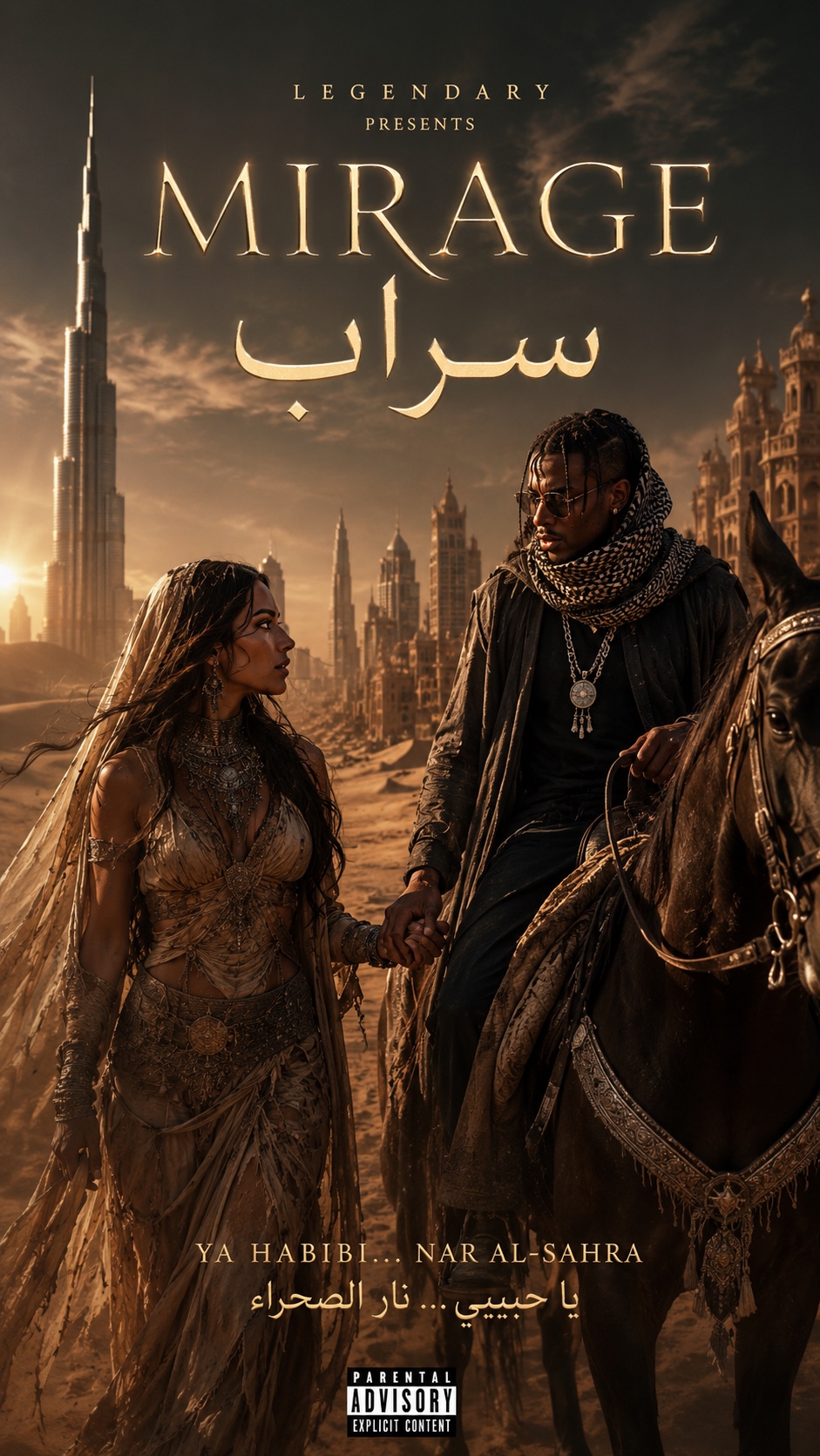 MIRAGE (Arabic Drill Rap) artwork