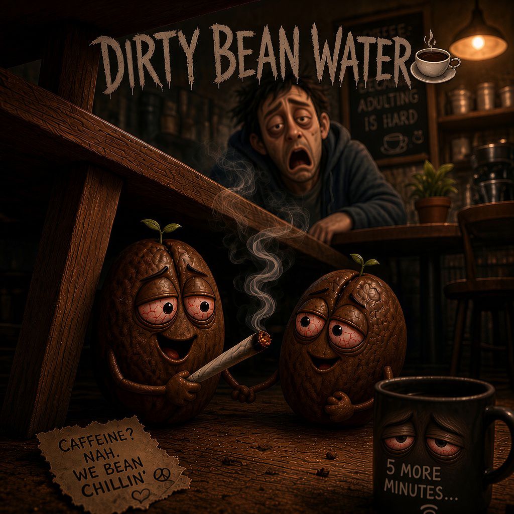 DIRTY BEAN WATER ☕ artwork