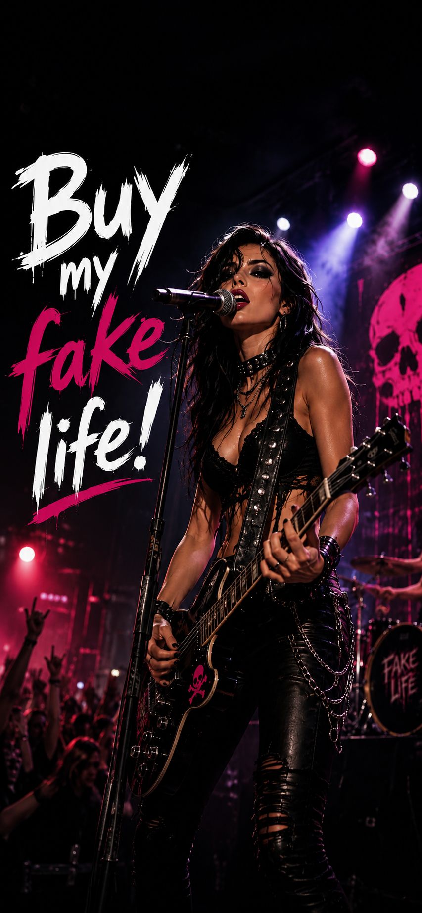 Buy my fake life! artwork