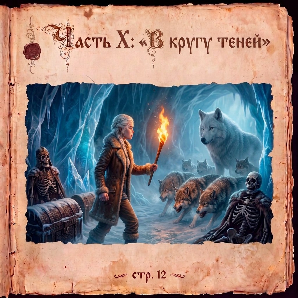 Часть X: «В кругу теней». artwork