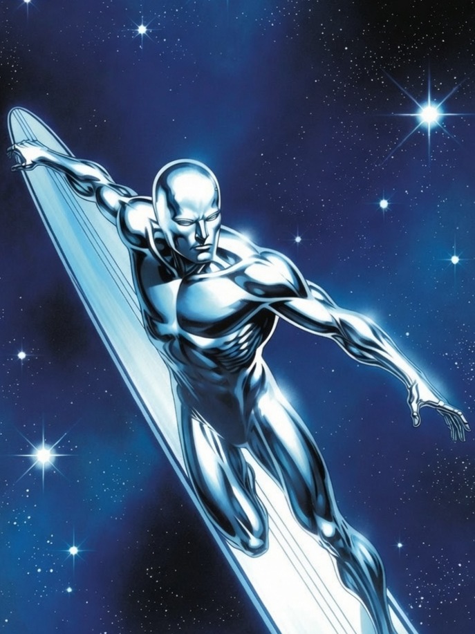 The Silver Surfer artwork
