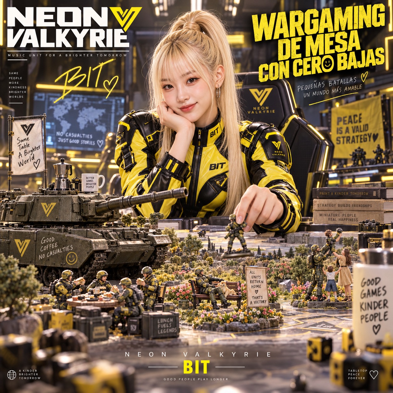 Wargaming de mesa con cero bajas artwork
