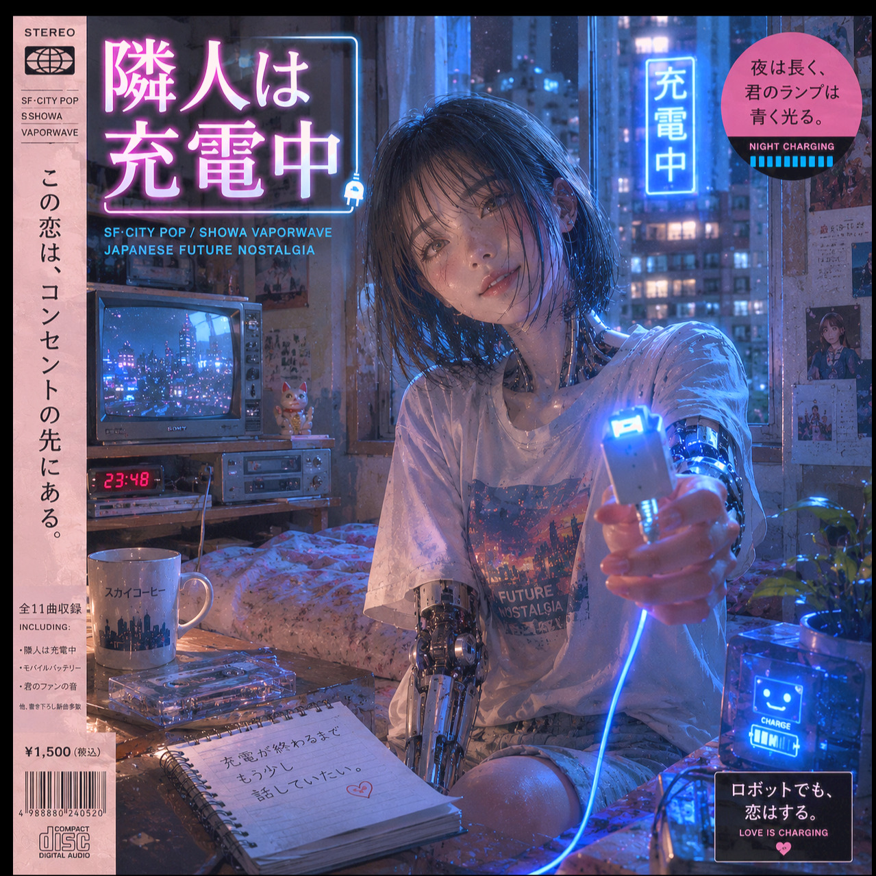 隣人は充電中