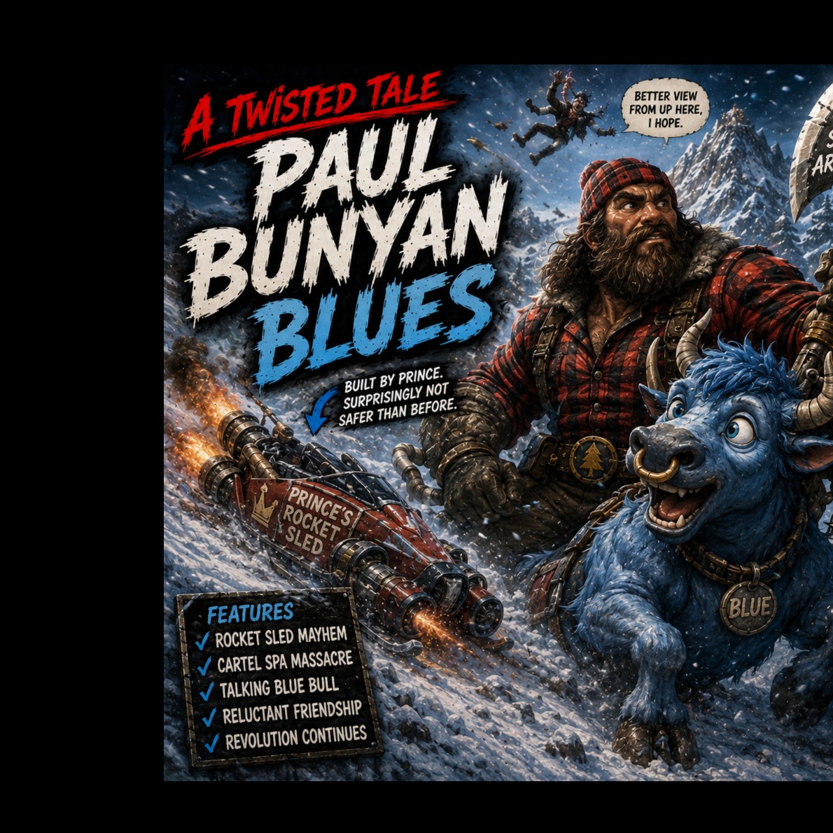 (45) Paul Bunyan Blues artwork