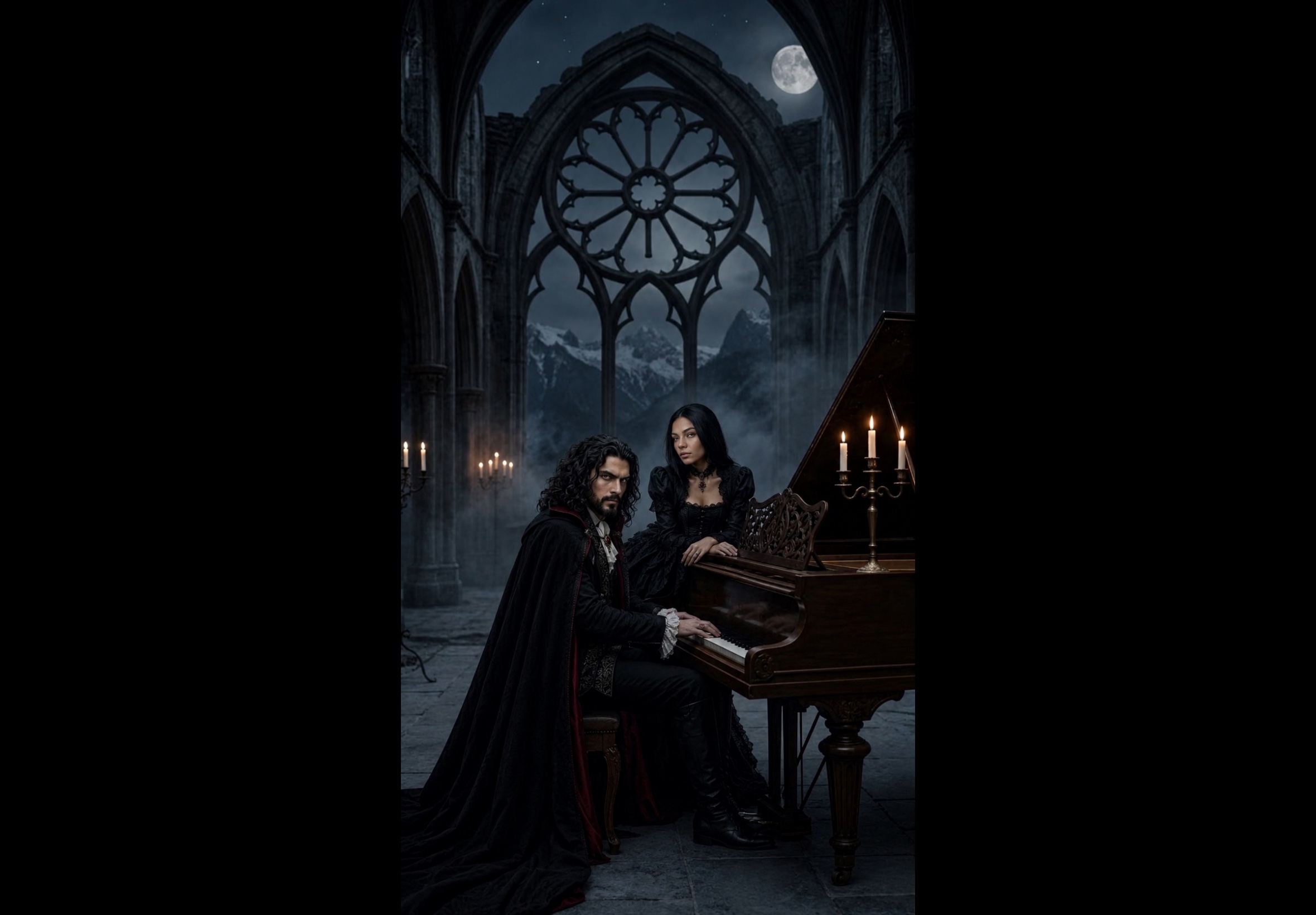The Dark Chase by jessluv & Vlad Dracula🌹🍃 artwork