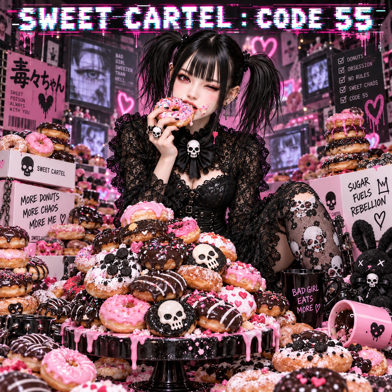 SWEET CARTEL : CODE 55（mugitanカバー） artwork