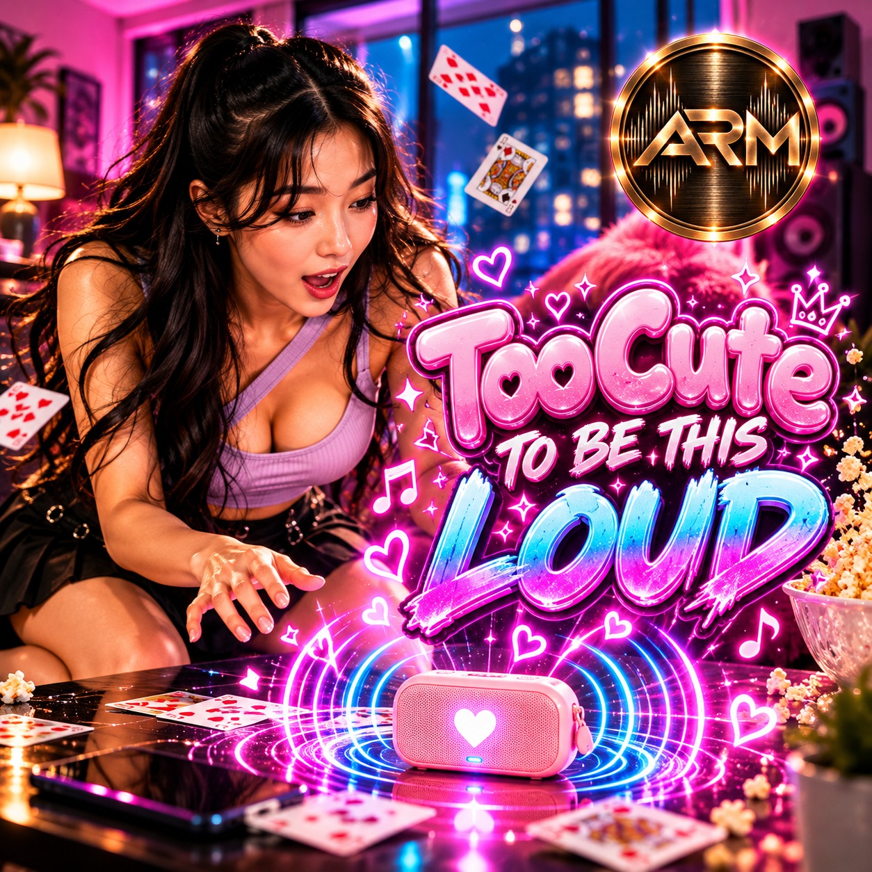 Too Cute to Be This Loud artwork
