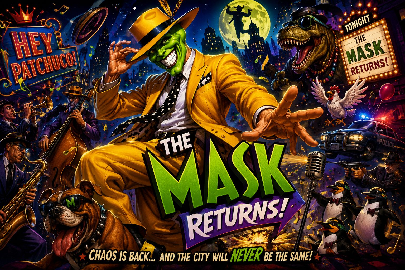 The Mask Returns artwork
