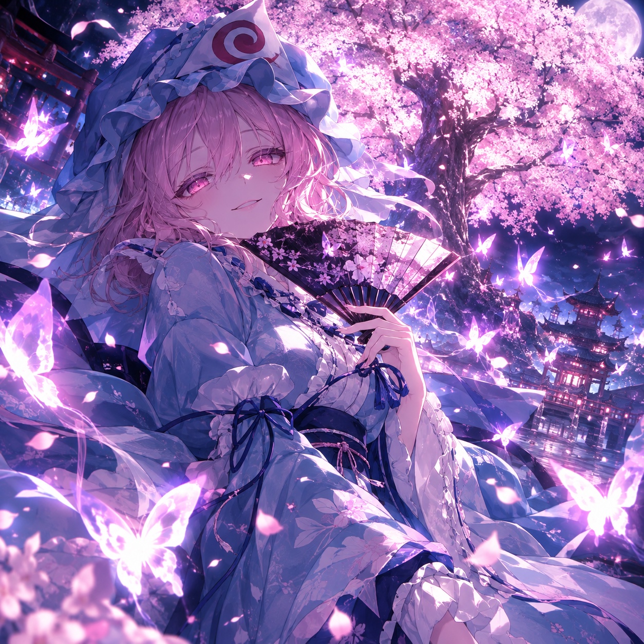 幽雅に咲かせ、墨染の桜〜Border of Life artwork