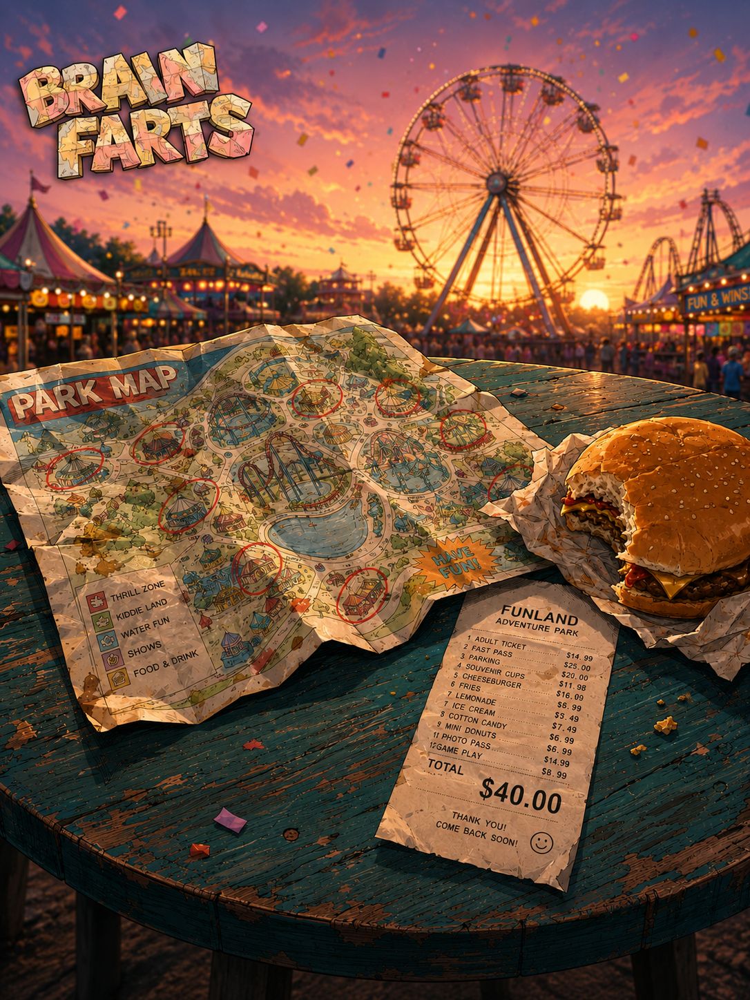 Amusement Park Logistics artwork