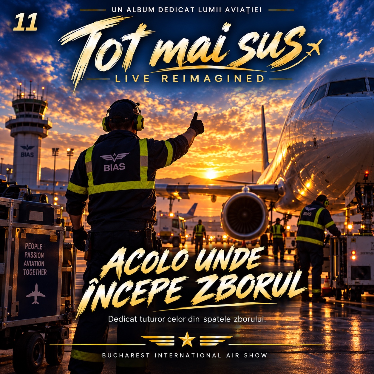 CD 11 Acolo unde începe zborul - Cinematic Airport Rock Anthem artwork