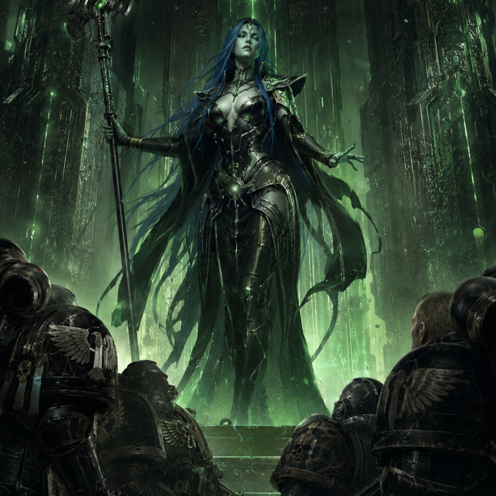 WH 40k. Ксун Бакир. Первая встреча artwork