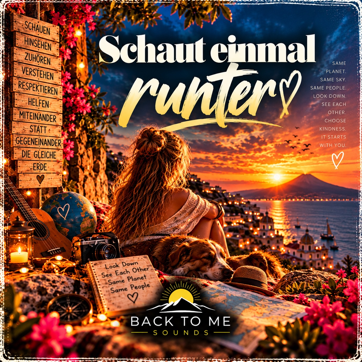 Schaut einmal runter artwork