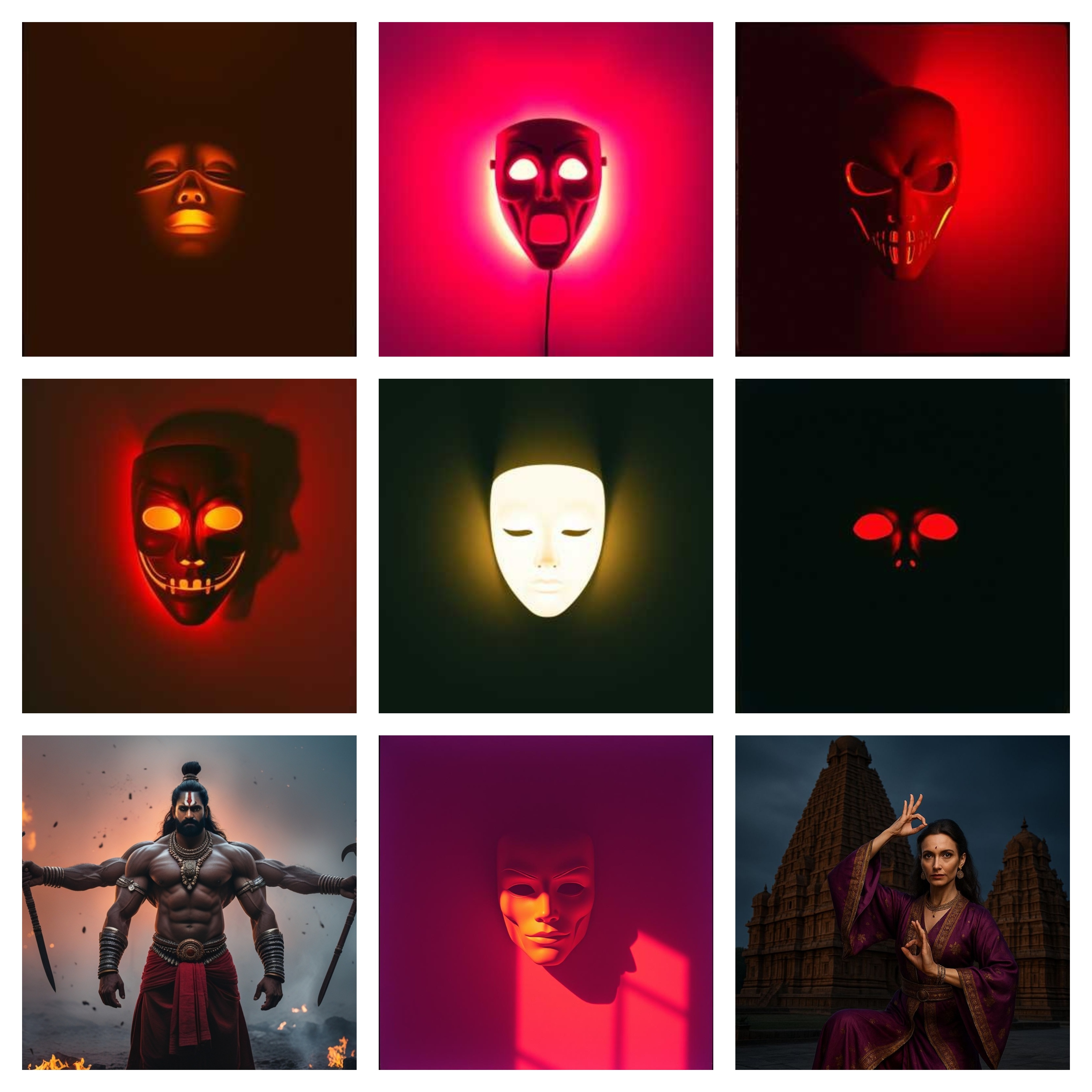 Image for 7 Faces of Darkness (७ चेहरों का अंधकार / 7 tváří temnoty)