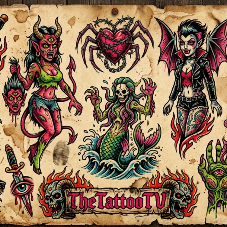 Tattooed Dudes artwork
