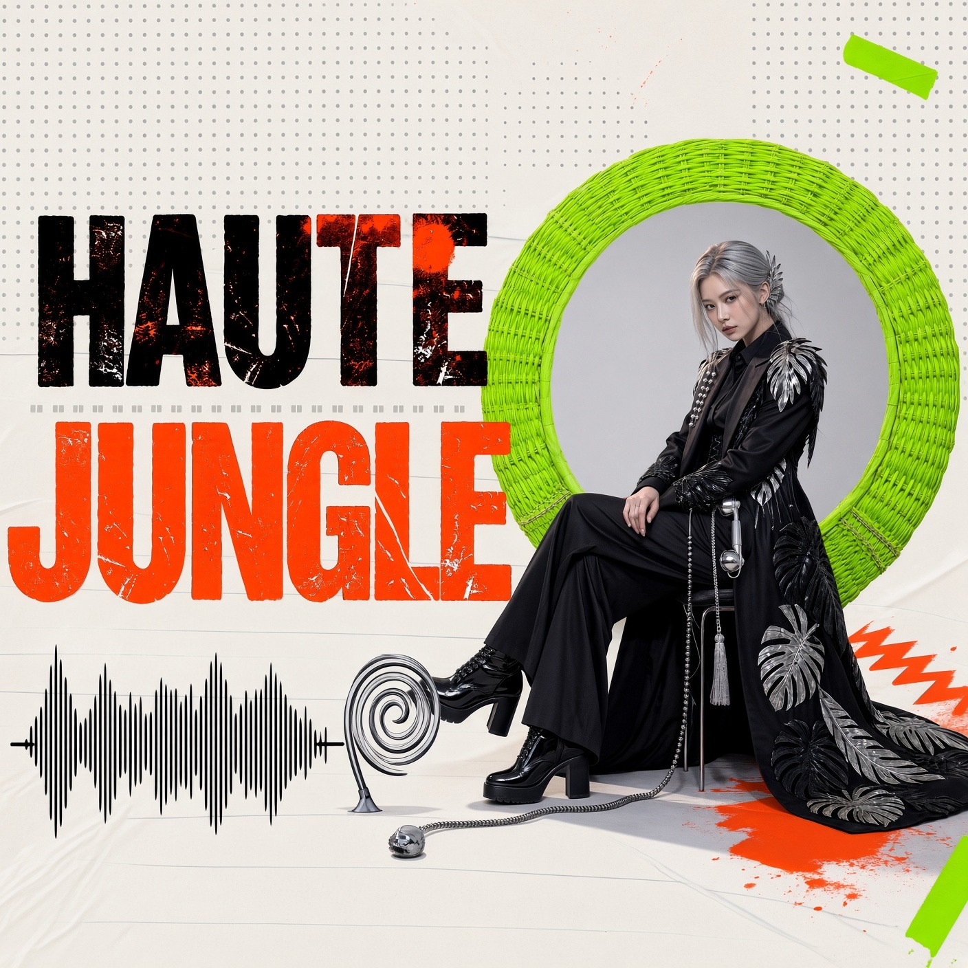 HAUTE JUNGLE #おされさんめ #じゃんぐる村 artwork