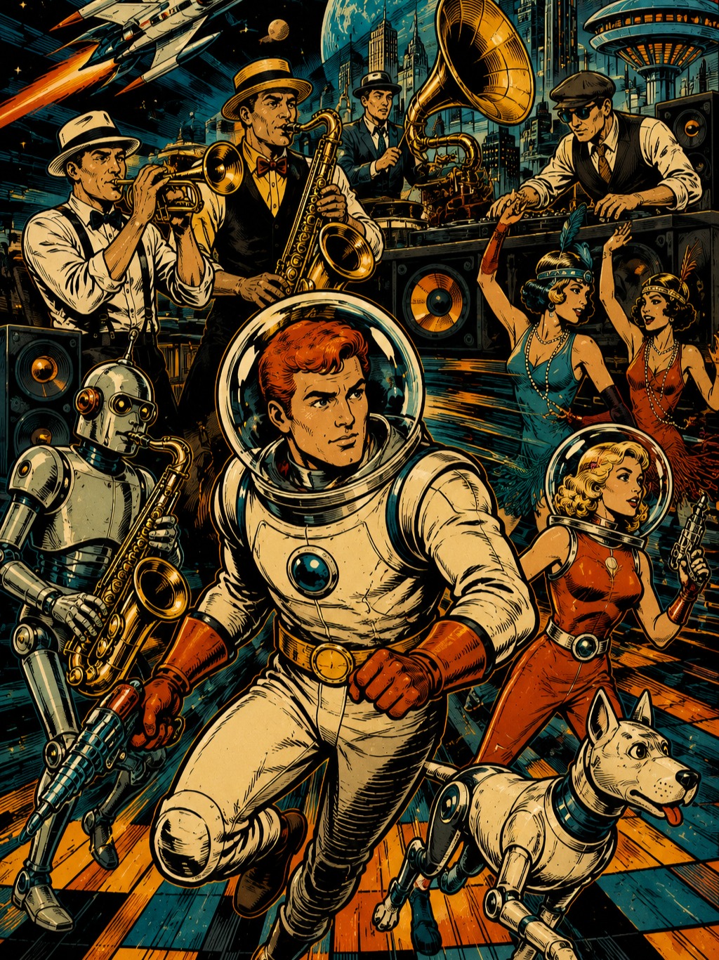 ELECTRO SWING - Captain Future - Intro [INSTRUMENTAL] artwork