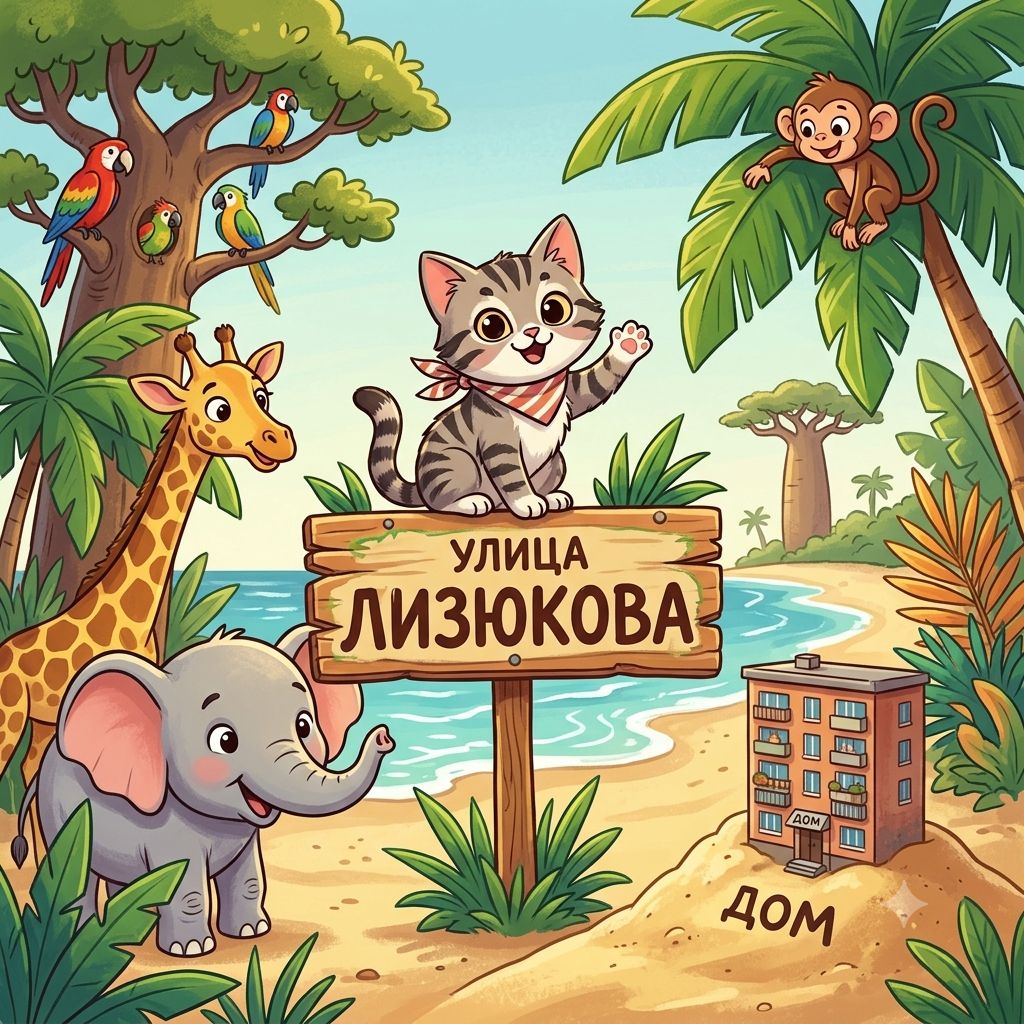 Котёнок с улицы Лизюкова artwork