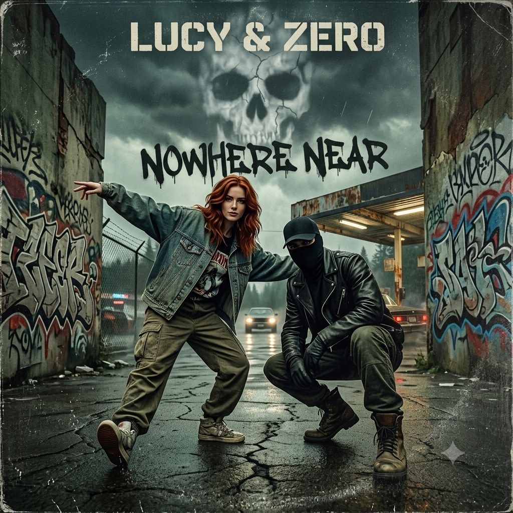 Nowhere Near   LUCY AND ZERO COLLAB artwork