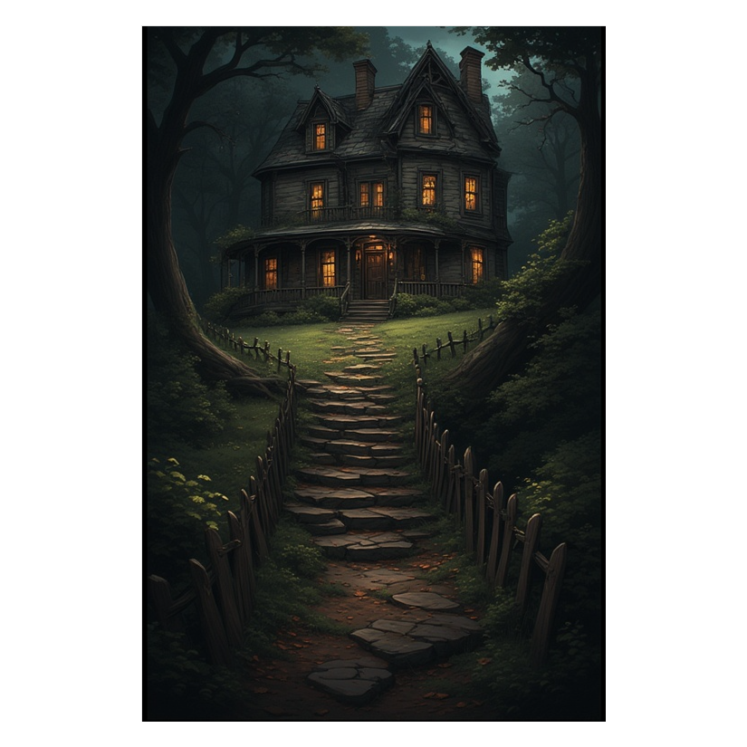 The House on the Hill artwork