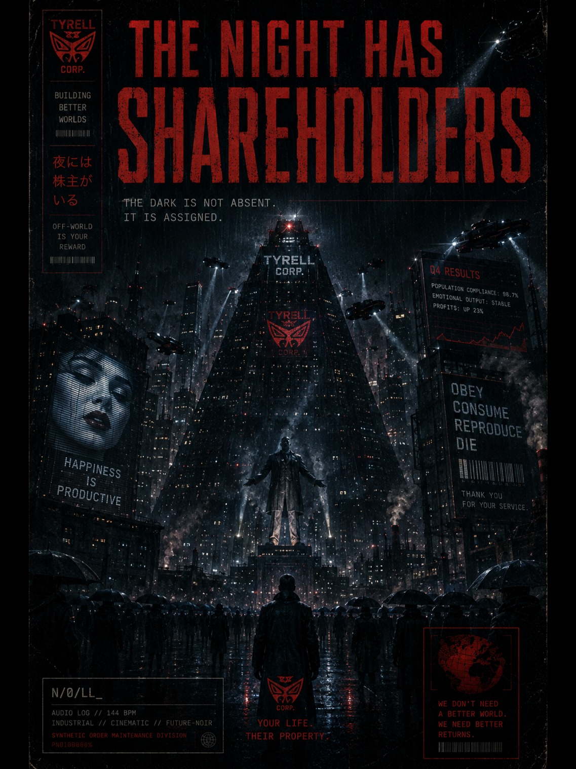 Bonus Track : The Night Has Shareholders [Blade Runner Challenge] artwork