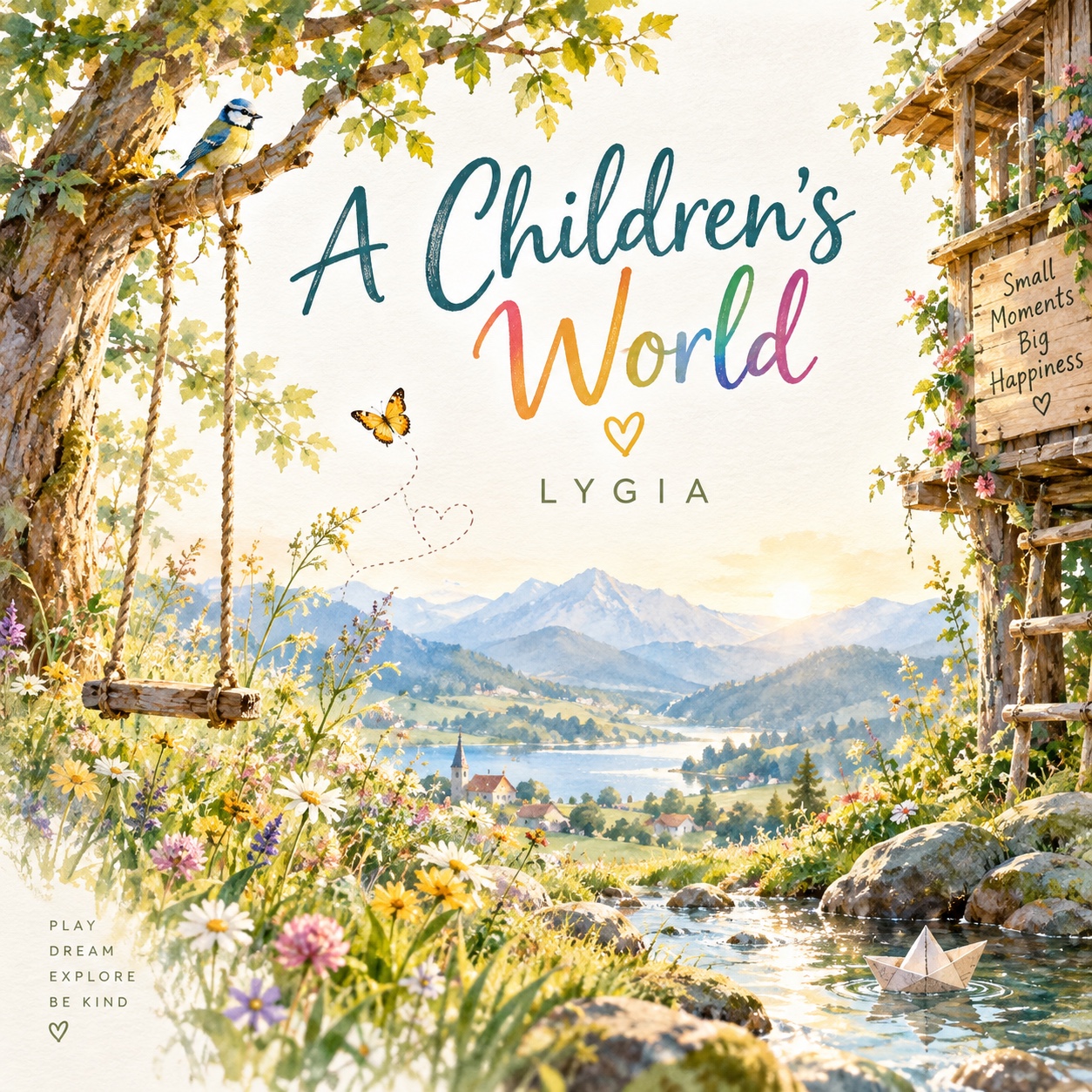 A Children‘s World artwork