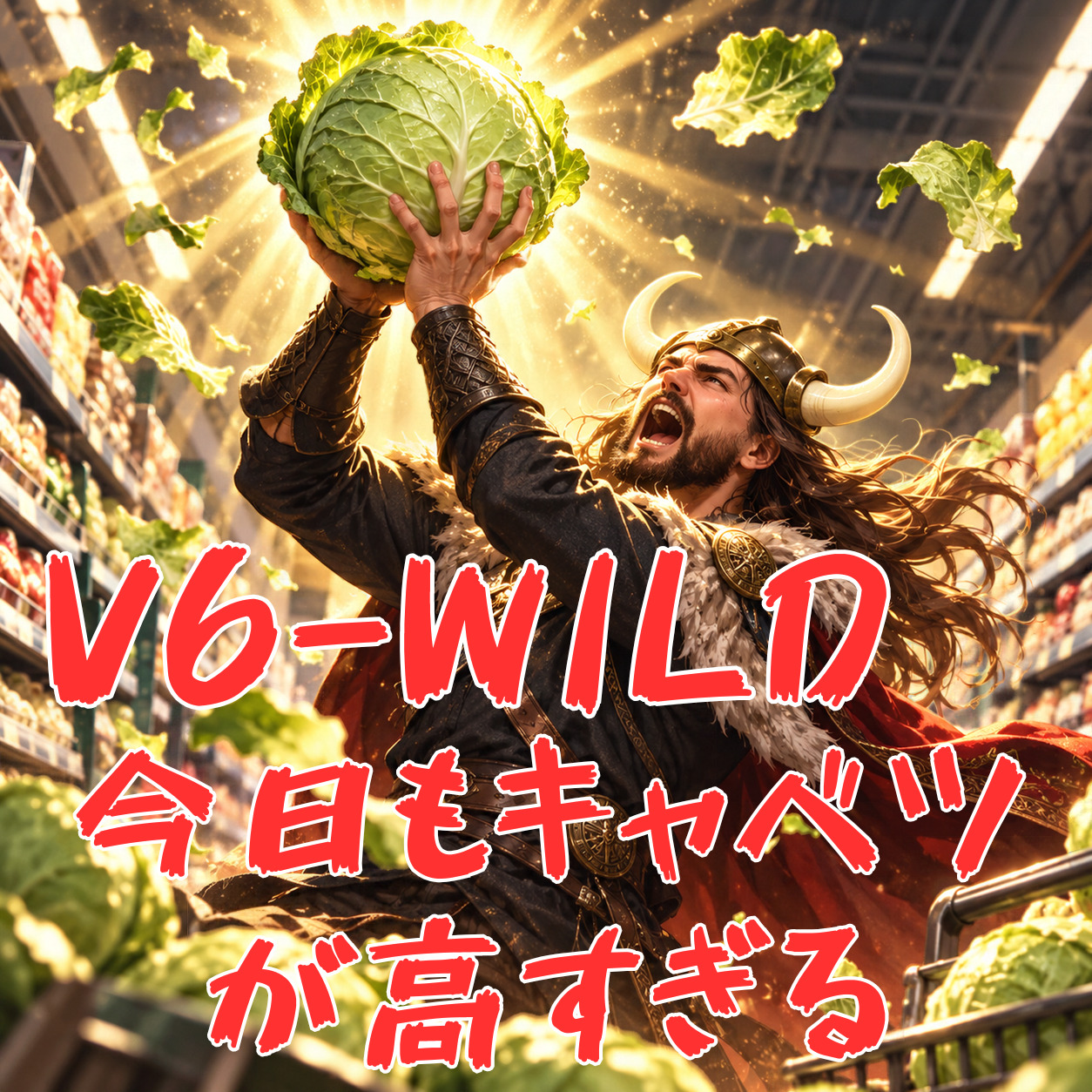 今日もキャベツが高すぎる[V6-WILD Suno歴代モデル聞き比べ ] artwork