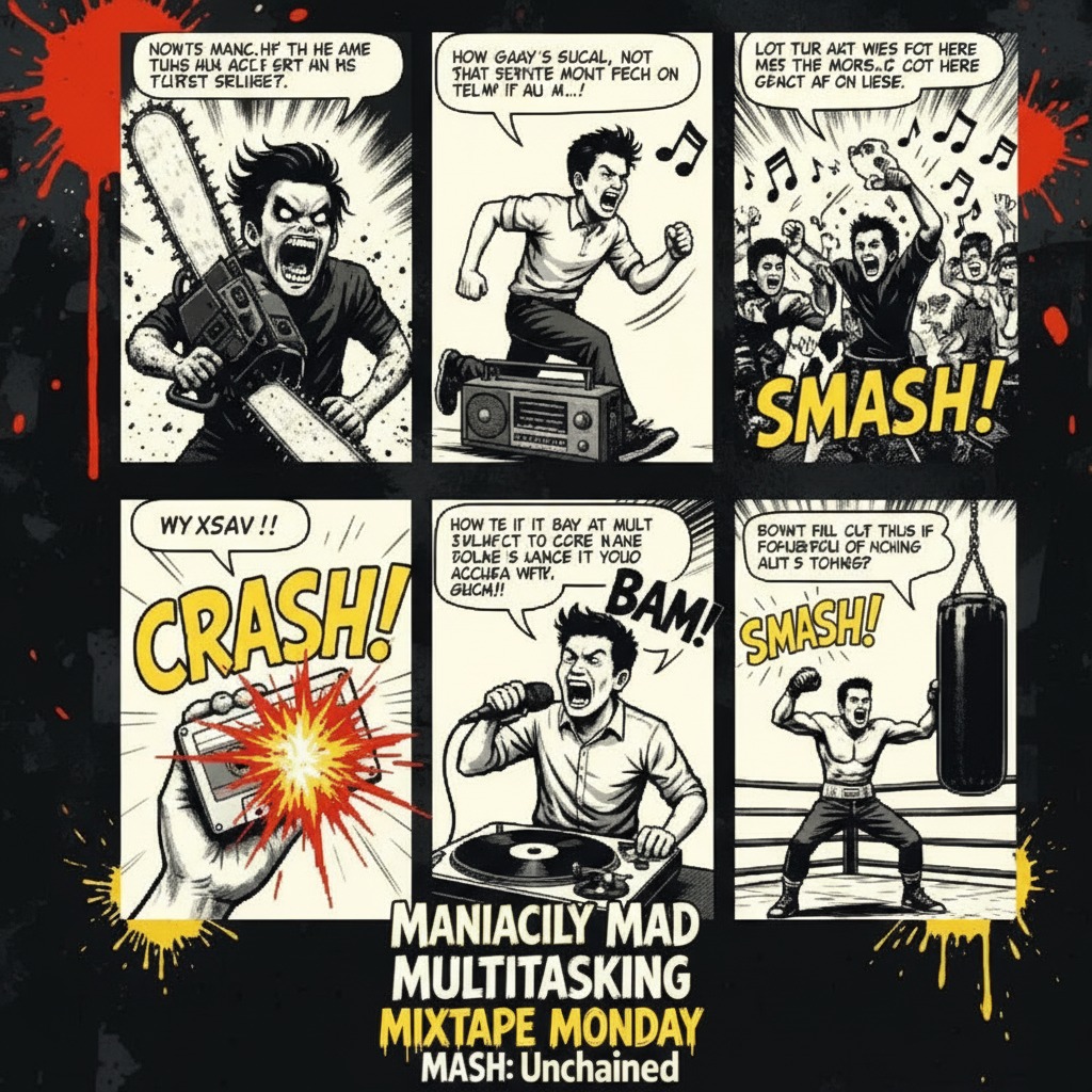 Image for Maniacally Mad Multitasking Mixtape Monday Mash: Unchained