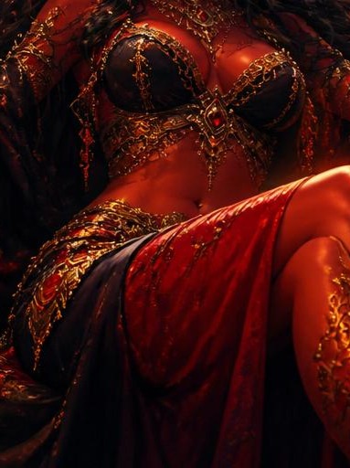 The Flame Shahzadi - A Bard’s Efreeti Romance artwork